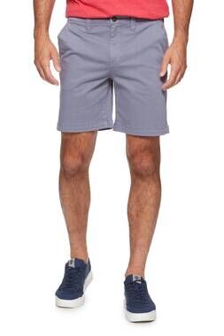 NEW FLAGS & ANTHEM tom catskill garment-dyed shorts in grey